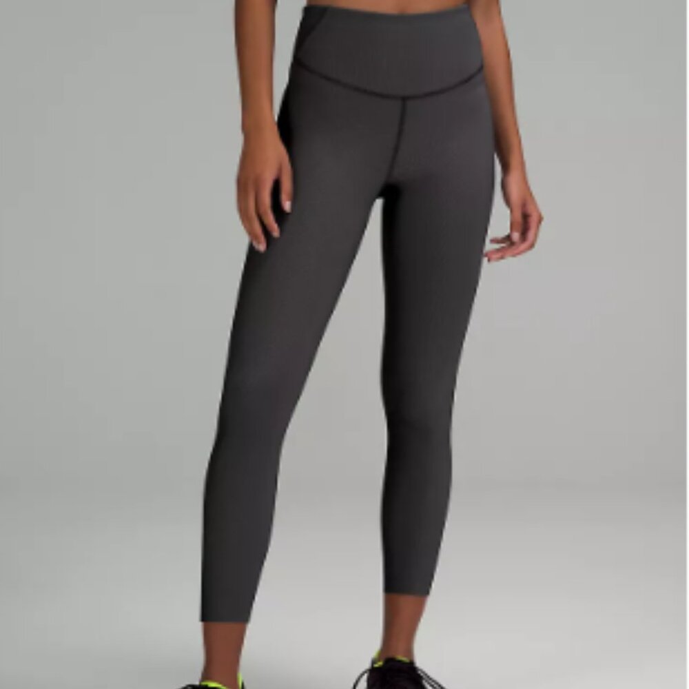 COPY - lululemon  Base Pace High-Rise Tight 25" Two Tone Ribbed